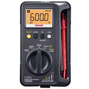 日本三和（sanwa）機(jī)殼一體型數(shù)字萬(wàn)用表CD800B